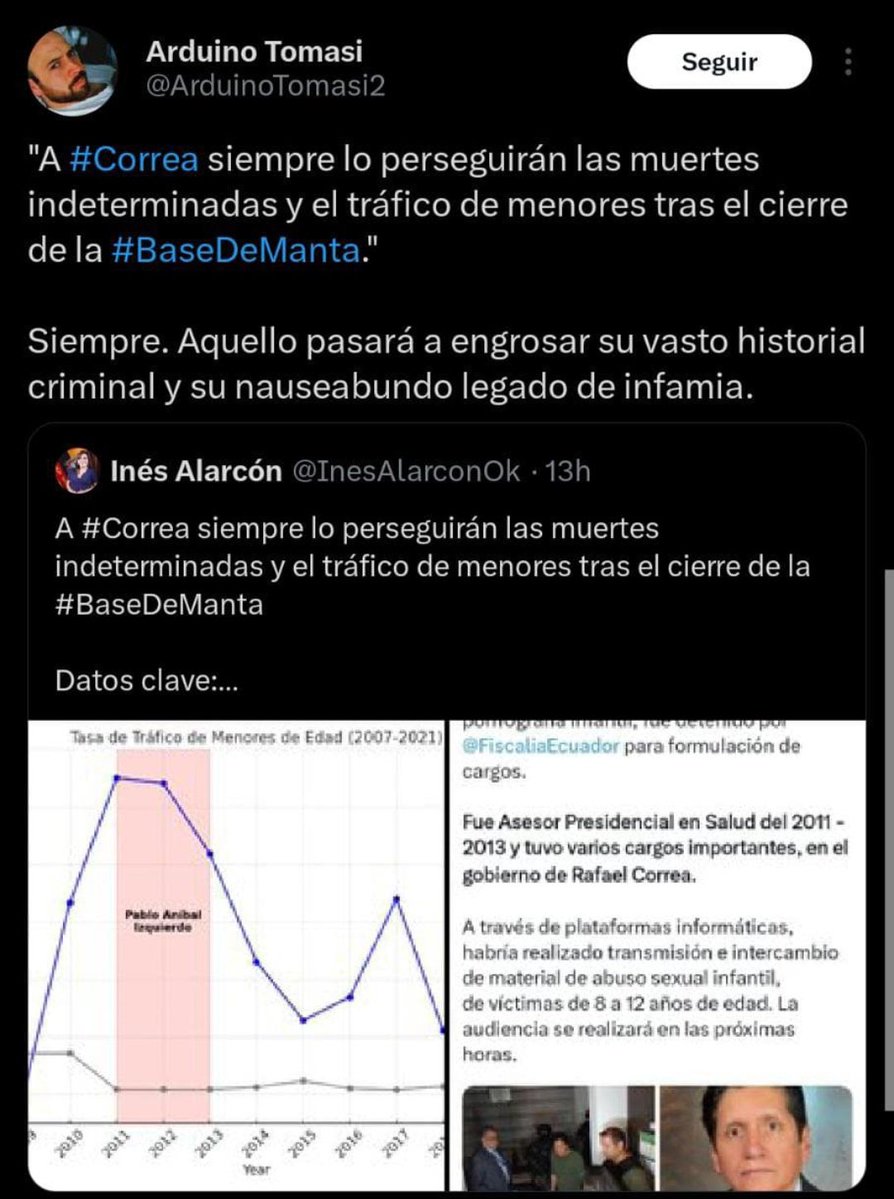 daniela_sacon's tweet photo. @MashiRafael El loco eres tu narco criminal psicópata asesino pederasta @mashirafael https://t.co/cknzR4pJ0q
