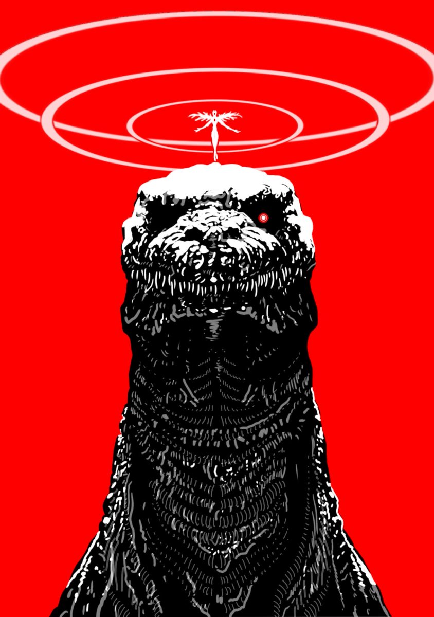 sian_poi_maru's tweet photo. The Avatar of God Shin Godzilla
#Shingodzilla #Godzilla https://t.co/Bdcpg7ajeF