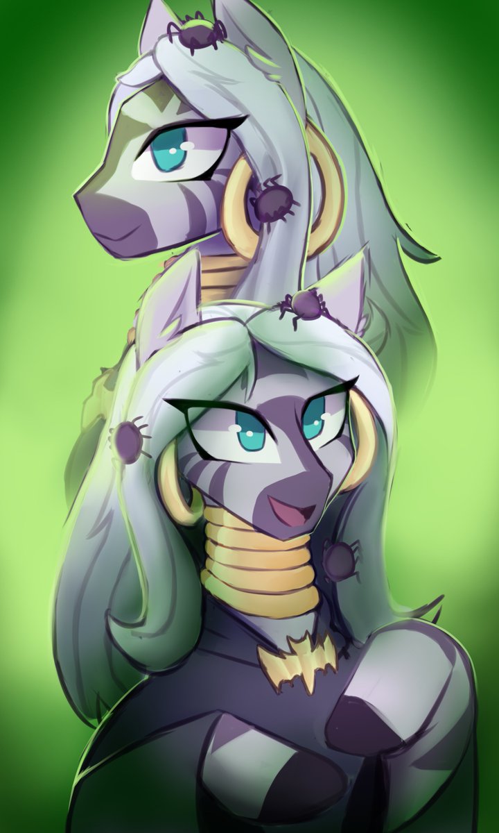 Zuftyyeagh's tweet photo. nightmare moon zecora💚

#zecora #mlp #mlpfanart https://t.co/SwBmk5a7UB