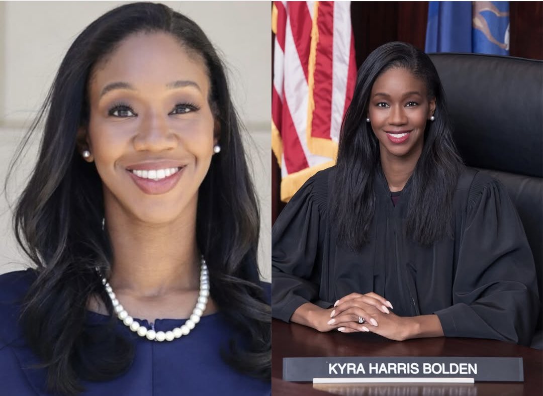 poweredculture's tweet photo. In 1939, 20-year-old Jesse Lee Bond was lynched in Tennessee after asking a store for a receipt. More than eight decades later, his great-granddaughter, Kyra Harris Bolden, made history at just 34 years old as the first Black woman to serve on the Michigan Supreme Court. https://t.co/g16fYVtOM7