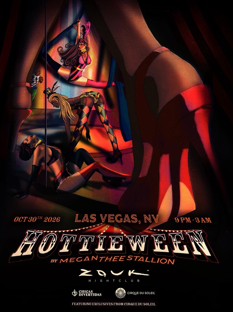 concertleaks's tweet photo. Tickets for Megan Thee Stallion’s Hottieween are on sale NOW! 

https://t.co/3em1uG5jah https://t.co/JvevaiQ85T