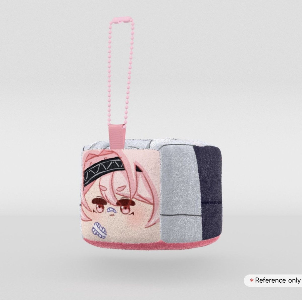 SharkTerr1tory's tweet photo. //Urbino cubes start now!!
first off fuchsia cause...yes.
I had already made before her dorm skin (gatekeeping that until I order the matching one I made w/ daily yvette..sorry gang)

she's such a cutieee!! (again, dm here or clownsdoom on discord for pattern)
#strinova https://t.co/OrDqljqtpV