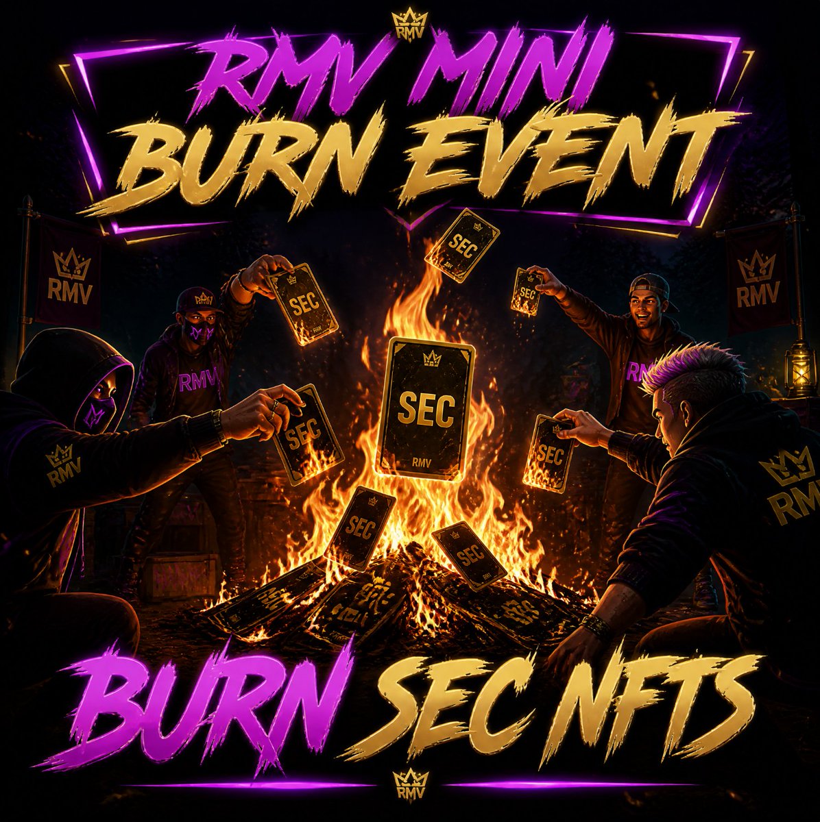 Defaultplayer13's tweet photo. Today a Mini Burn Event started on @Realitymeta - strength the $RMV Ecosystem 

🔥Burn SEC #NFT and get VIP Points bonus

🎁 VIP POINTS REWARDS
🔥 Burn 1 SEC → 3,000 VIP Points
🔥 Burn 2 SEC → 8,000 VIP Points
🔥 Burn 3 SEC → 15,000 VIP Points

But max 3x SEC NFT will count for the bonus
Still time till tomorrow 12.00 PM UTC

NFA DYOR