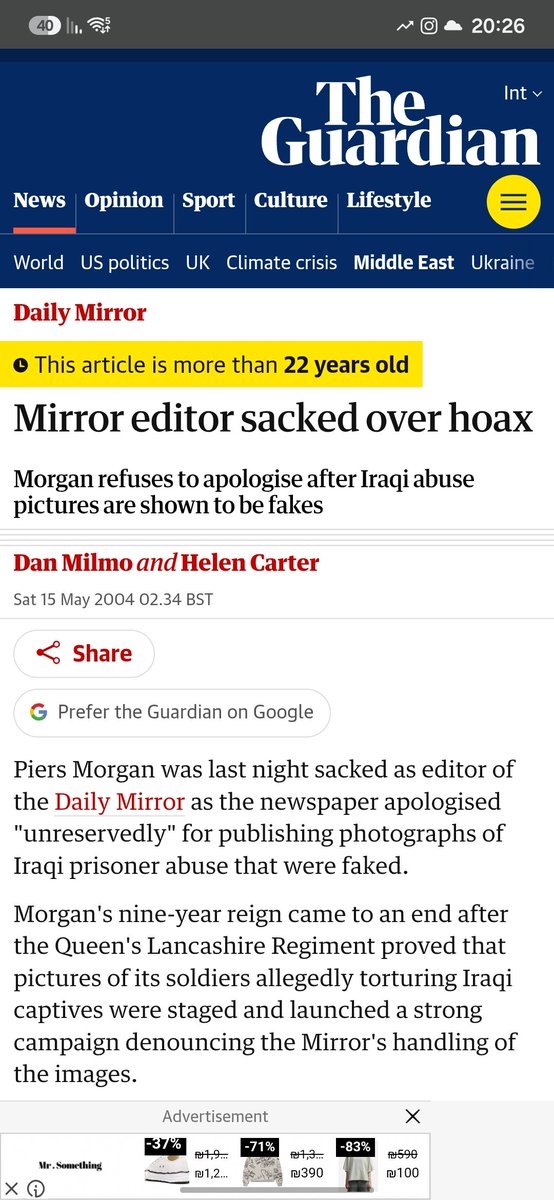use_x_'s tweet photo. @AmitSegal @piersmorgan @PiersUncensored תעליב אותו באופן אישי חייב 
לפני 20 שנה גם ליקק לערבים האפס https://t.co/L51Ccta79T