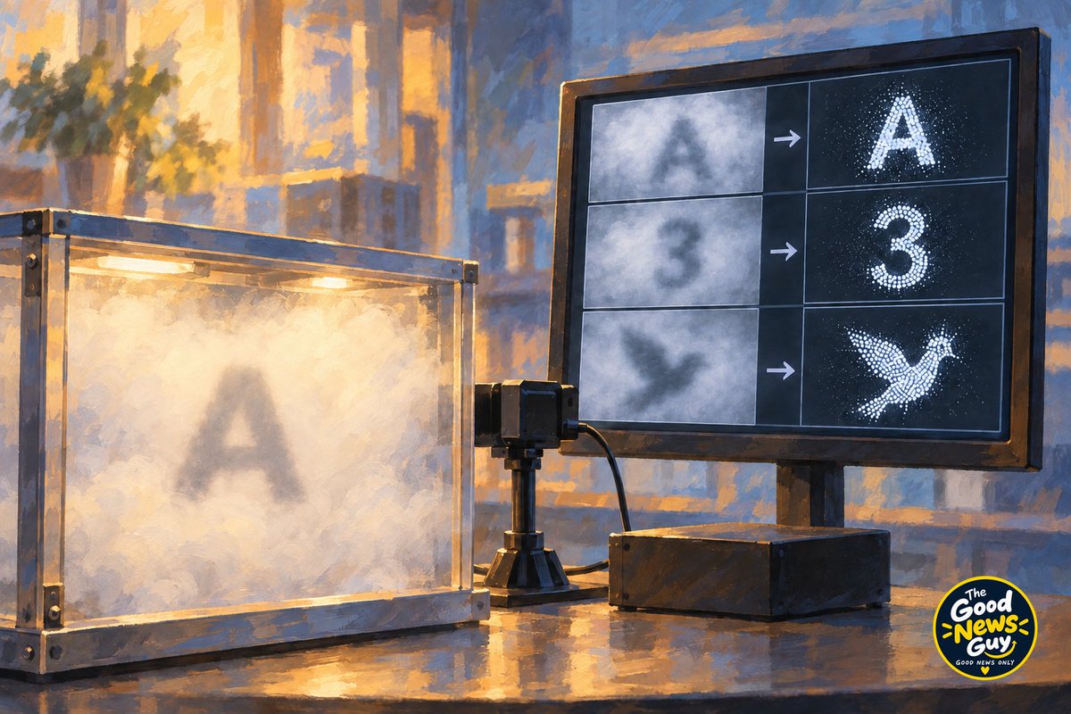 TGNGuy's tweet photo. Seeing through fog sounds rather useful.

Brown University engineers tracked moving shapes through fog and murky water in lab tests.

It could one day help search-and-rescue teams.

#GoodNews #Engineering
https://t.co/eD63Q1o0Si https://t.co/6STP08GVV4