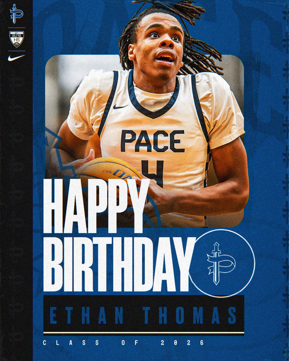 Pace_Hoops's tweet photo. Happy Birthday to class of 26' alumni @ethanth8mas https://t.co/RUfqJZXYyD