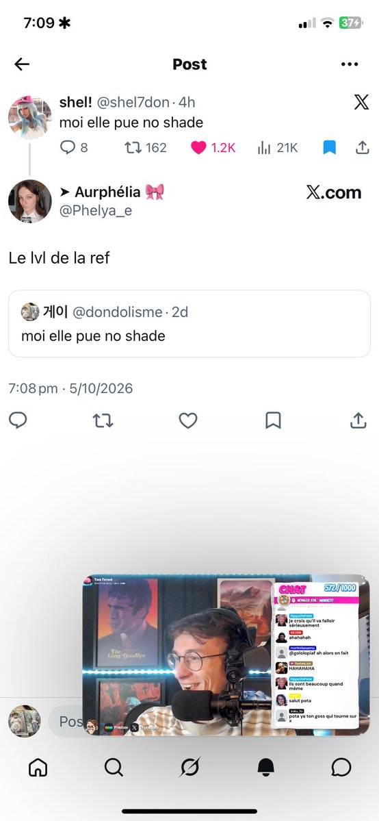 dondolisme's tweet photo. bon jarrete pcq mtn je suis déréglée mentalement faut jarrete twitter https://t.co/r2UWDk38C7
