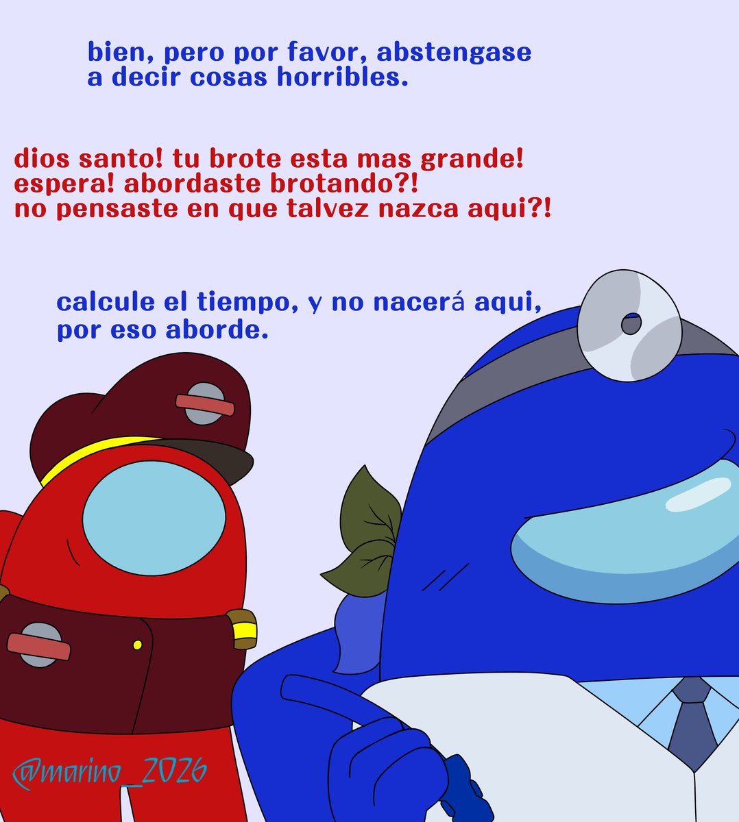 marino_2026's tweet photo. 6.5/7 AU conflictos
Sentí que faltaban mas partes, asi que falta otro 🫪
Pd: tardo por que hago algo para halloween 👀🎃
#blime #amongusshow https://t.co/HFuSE8mOVn