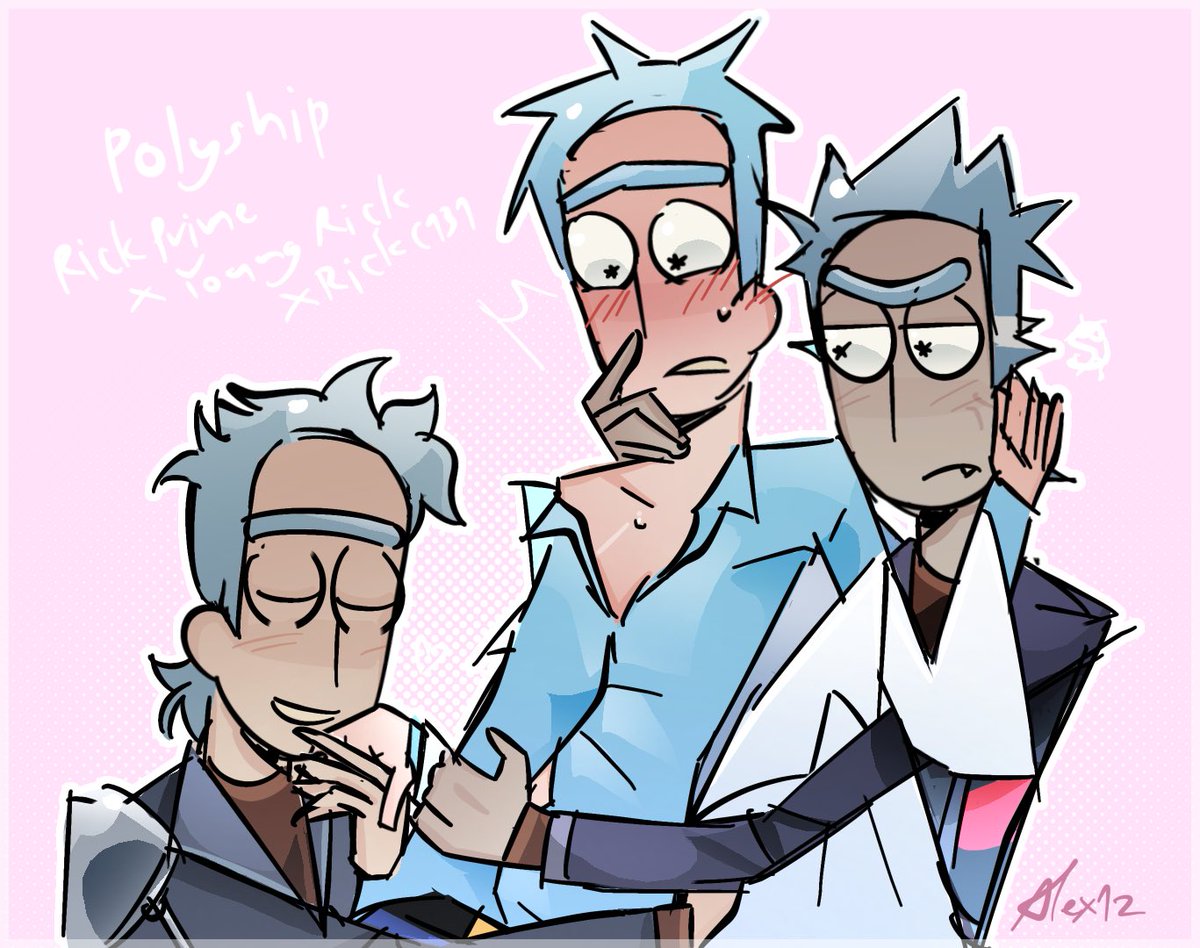 Al3x1_zz's tweet photo. Poly Rickcest (Prime137131) #prickcest #rickprime #youngrick #rickc131 https://t.co/2AqMQZQ4XX