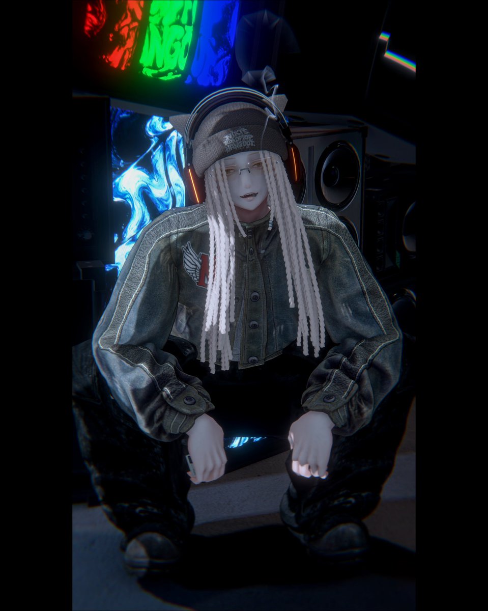 watashi__niki's tweet photo. 『ダウナー系ヤンチャお兄さん。』
🌏NIKI’S ROOFTOP HANGOUT
#Minase3D #VRChat https://t.co/S58UfLRua2