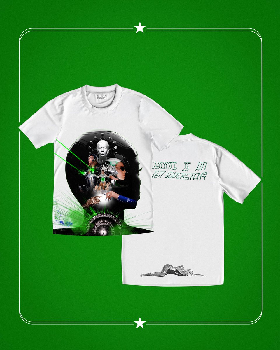 ALOYIINCE's tweet photo. ★ RWT ALIEN YONCÉ TEE ★
made by @aloyince
WARNING : These concept is just for entertainment and not available for sale. Do not use my concept without my permission!
@beyonce @parkwood
#ACTI #RENAISSANCE #ALIEN #AlienSuperstar #beyonce https://t.co/REL9uqpxEO