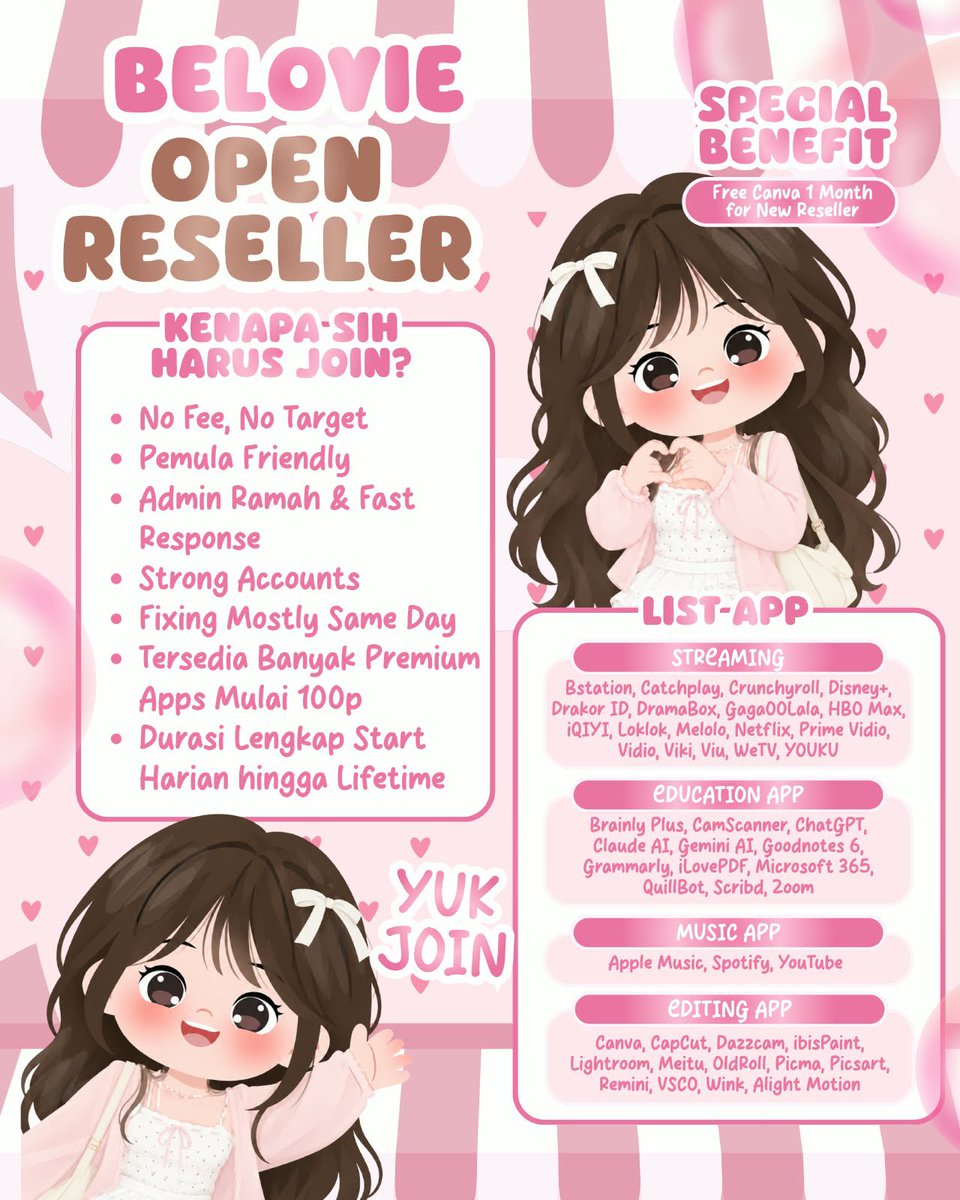 villieaa's tweet photo. hai aku eFHa klowdee / jipiti ready alldur start 1d plan 3u, 5u, dan private. ada yg mw join/ intip pl tida? #zonauang yagashdjd https://t.co/BqkrWU6FYA