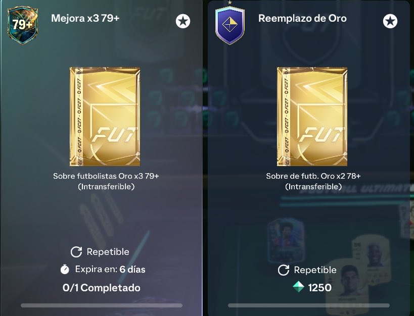 JuniorSintress's tweet photo. 📋Como CRAFTEAR con la NUEVA MEJORA 3 x 79+:

1️⃣Sobres de Bronce
💰Vende Entrenadores y Cartas para Galeria

2️⃣Mejora 3 x 79+ ➡️ Salen muchas 81+
⏩Usa tus Medias 80 o menos

3️⃣Mejora Reemplazo Oro
⏩Usa Bronces + (81-83)

🔁Repite Proceso https://t.co/we7huOYnIM