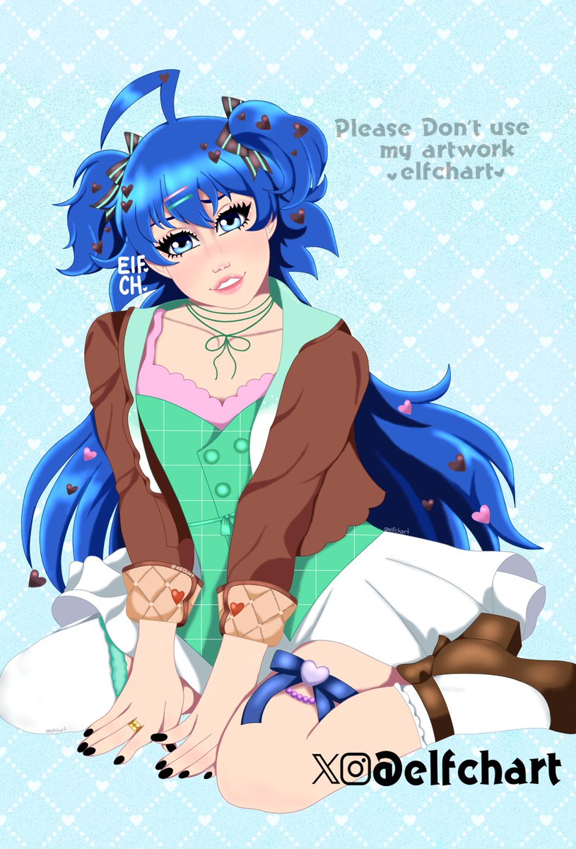 elfchart's tweet photo. Irutober 2026  Day 5 Akudol ✨❤️ 
Irumi Chocomint 🦇✨ 
I love this Drawing 🥺 ❤️ 
Pose reference from Pinterest ✨ 
#mairuma #mairumatwt #入間くん https://t.co/ztYXrysWHa