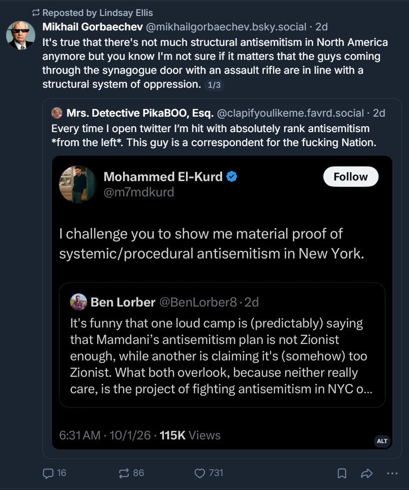 georgeofpatmos's tweet photo. BREAKING: Lindsay Ellis, 'The Cruise YouTuber', retweets Zionist post calling Palestinian Mohammed El-Kurd "anitisemitic" https://t.co/EREY1bC5n8