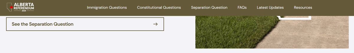 andrew_leach's tweet photo. The Government of Alberta sure seems to think that separation is on the ballot on October 19th. https://t.co/Dl5d2CNPb1