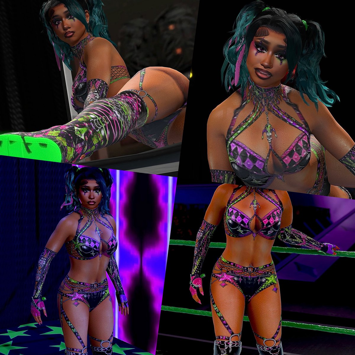 NavayaGiselle's tweet photo. ౨ৎׂ  ִ    ⊹  ࣪ 𝗩𝙸𝚇𝙴𝙽 𝔬𝔣⁀ 𝐌𝗜𝓢𝓒𝐇𝙸𝙴𝙵.ᐟ

(felt like this deserved a post)
#WWE2K26 #WWE2K27 https://t.co/YfSN67Y3ku