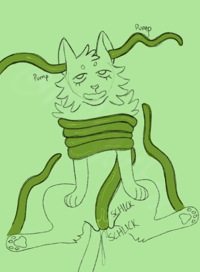 m0rguefox's tweet photo. day 5: broken + tentacles

in my head this is feather/tail but it can be whoever you guys want it to be.... https://t.co/vTlI72di0C