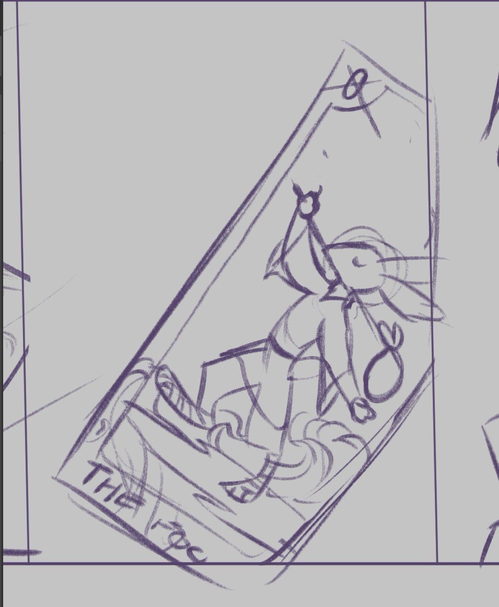 RRatfur's tweet photo. Ngl this was the most fire thing ive sketched in a while for a comic I dripped immediately, i need the energy to make myself a rabbit tarot card deck https://t.co/UBhwEISuU6