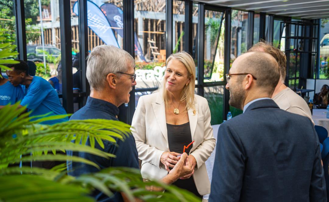 UKinUganda's tweet photo. Joined @HatHatsCoffee &amp; ERA92 for the launch of HatHats Barista &amp; Hospitality Academy in 🇺🇬. 

The academy will equip young 🇺🇬 with hospitality skills while supporting growth in 🇺🇬’s coffee &amp; tourism sectors. An example of 🇬🇧-🇺🇬 partnership creating jobs &amp; growth
#GoFarGoTogether https://t.co/WJEXUZpWc3