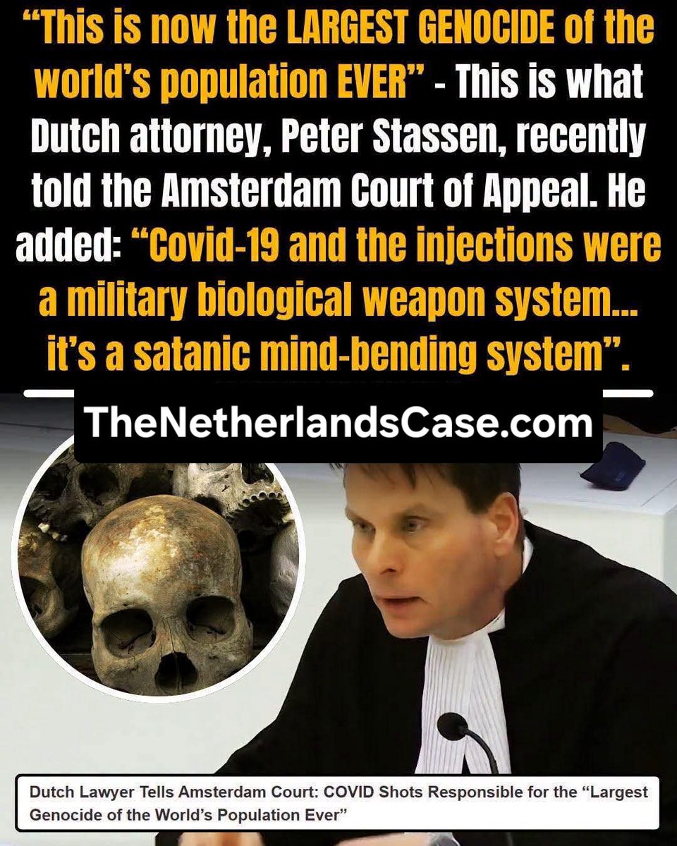 CoviLeaks's tweet photo. 🔥Because Attorney Peter W.H Stassen is not scared to tell the TRUTH🔥 Read about &amp; follow the case ahead of the substantive hearing on 22 October - Links in Bio. We will be LIVE from The Netherlands! Follow for more! https://t.co/Q9C74EFFRY