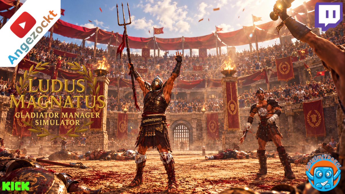dj_paeci's tweet photo. 👑⚔️Aufstieg der Gladiatoren! | Kämpfen, Siegen, Legende werden🔥

https://t.co/crm3bqPnvm
https://t.co/FoENwhkfsZ

https://t.co/y4PpH8KyLs
Rabattcode: PAECI20

#twitchstreamer #KickStreamer #youtube #twitchtv #twitchde #kfs #letsplay #youtubegaming #keymailer #LudusMagnatus https://t.co/St9xCmZKKQ