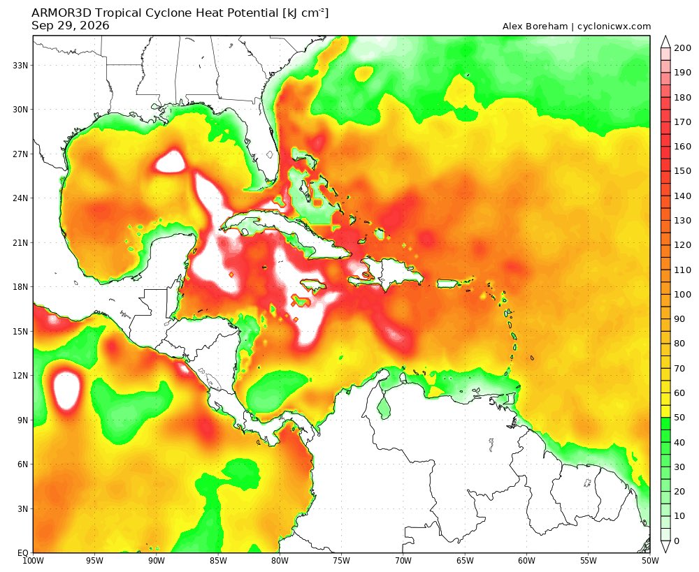 Stormteen1's tweet photo. Well… looks like we will be getting hurricane #Isaias and it even could become a major hurricane. It will likely be weakening by the time it approaches the Gulf coast due to wind shear increasing. #hurricane #wxtwitter #natl #wx https://t.co/muwDTHcejx