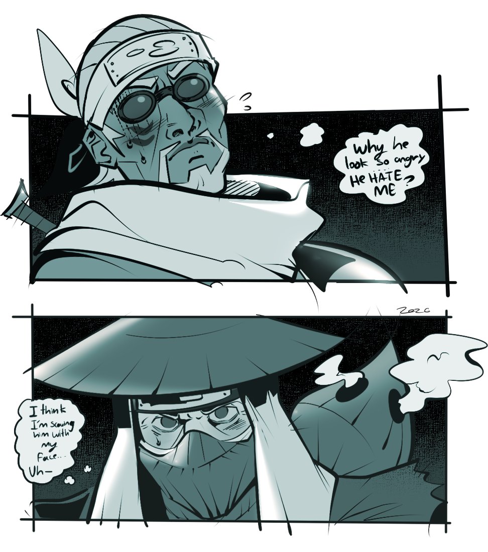 Caballero_Cuty's tweet photo. Killer bee and Han?🐙♨️
I feel like they would have been a cool weird friendship??? crackship??idk

#naruto https://t.co/hJxMeduEMk