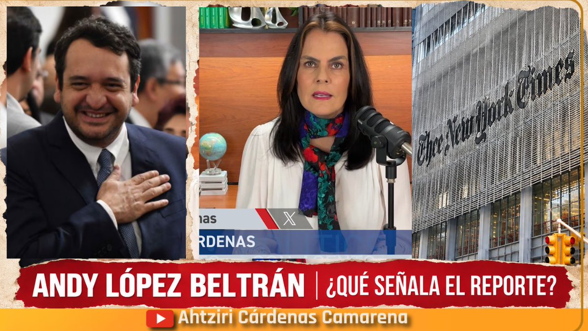 ahtziricardenas's tweet photo. #PorSiNoLoViste 

Esta es una entrega informativa del programa "Politics con Acento", de este domingo 4 de octubre, desde Washington.

El reporte aborda el nuevo señalamiento alrededor de Andy López Beltrán, el contrabando de combustible y la presión de Estados Unidos sobre México.

🎥 https://t.co/b2ZTDBUfzj

#Entravisión #EntravisiónAhora #PoliticsConAcento @Univision @AlexeiChevez