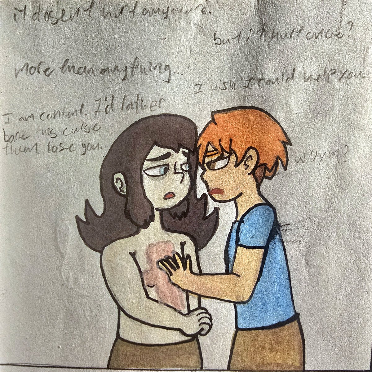 DrunkKitty01230's tweet photo. I ship Abaddon with everyone, but #estherdon was once my passion but I never uploaded Pic of them. I ship them all platonically too, separately. I can like both things. ヽ(o´3`o)ノ https://t.co/6dLuMk5W2b