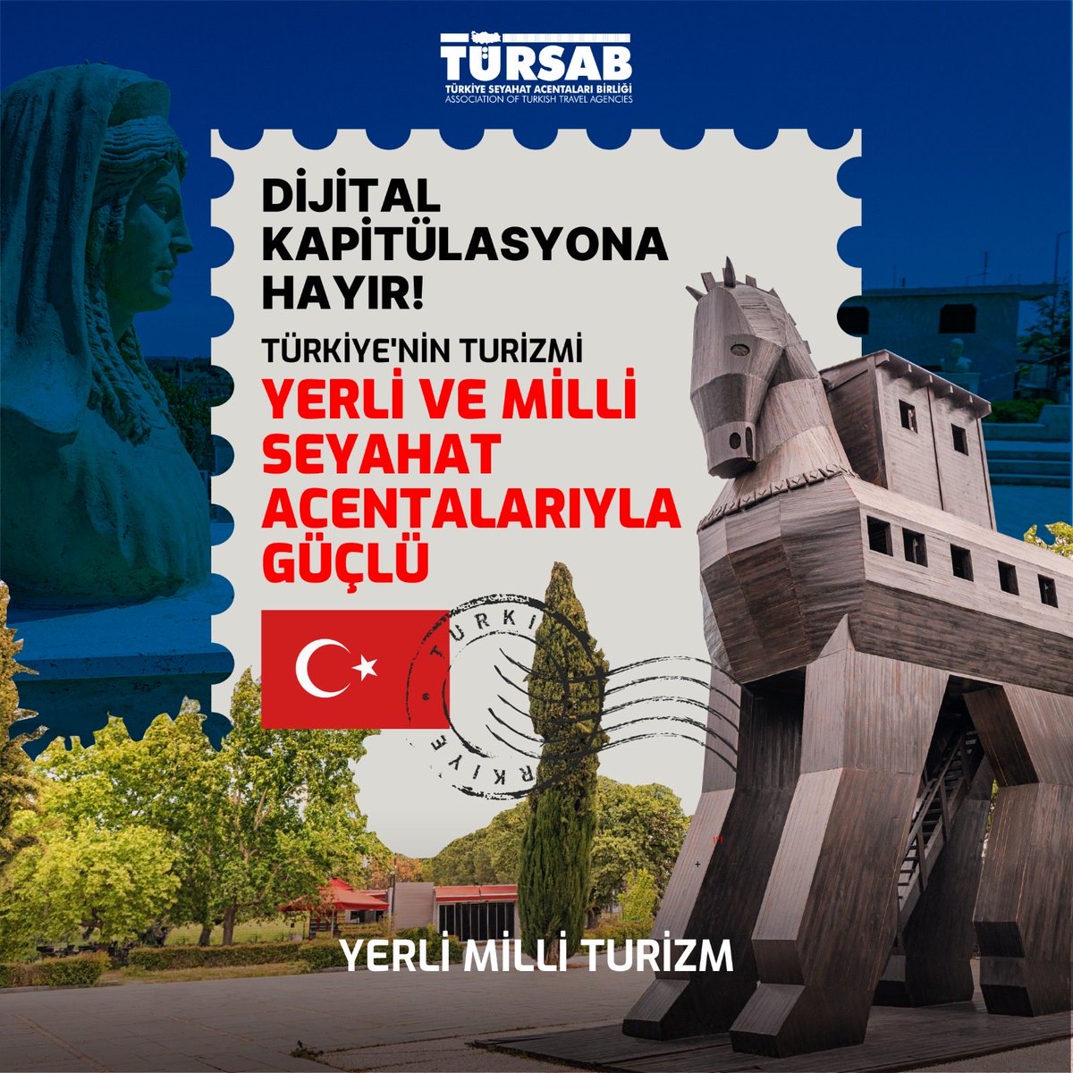 TalipAldemir50's tweet photo. Yabancıya Ayrıcalığa Hayır!
Seyahat acentaları vergi ödüyor, istihdam sağlıyor. Yabancı dijital platformlara Türkiye’de şirket kurmadan faaliyet ayrıcalığı tanınamaz. Yerli Milli Turizm @RTErdogan @dbdevletbahceli @akaraismailoglu @halileldemir https://t.co/O5gCCARb8J