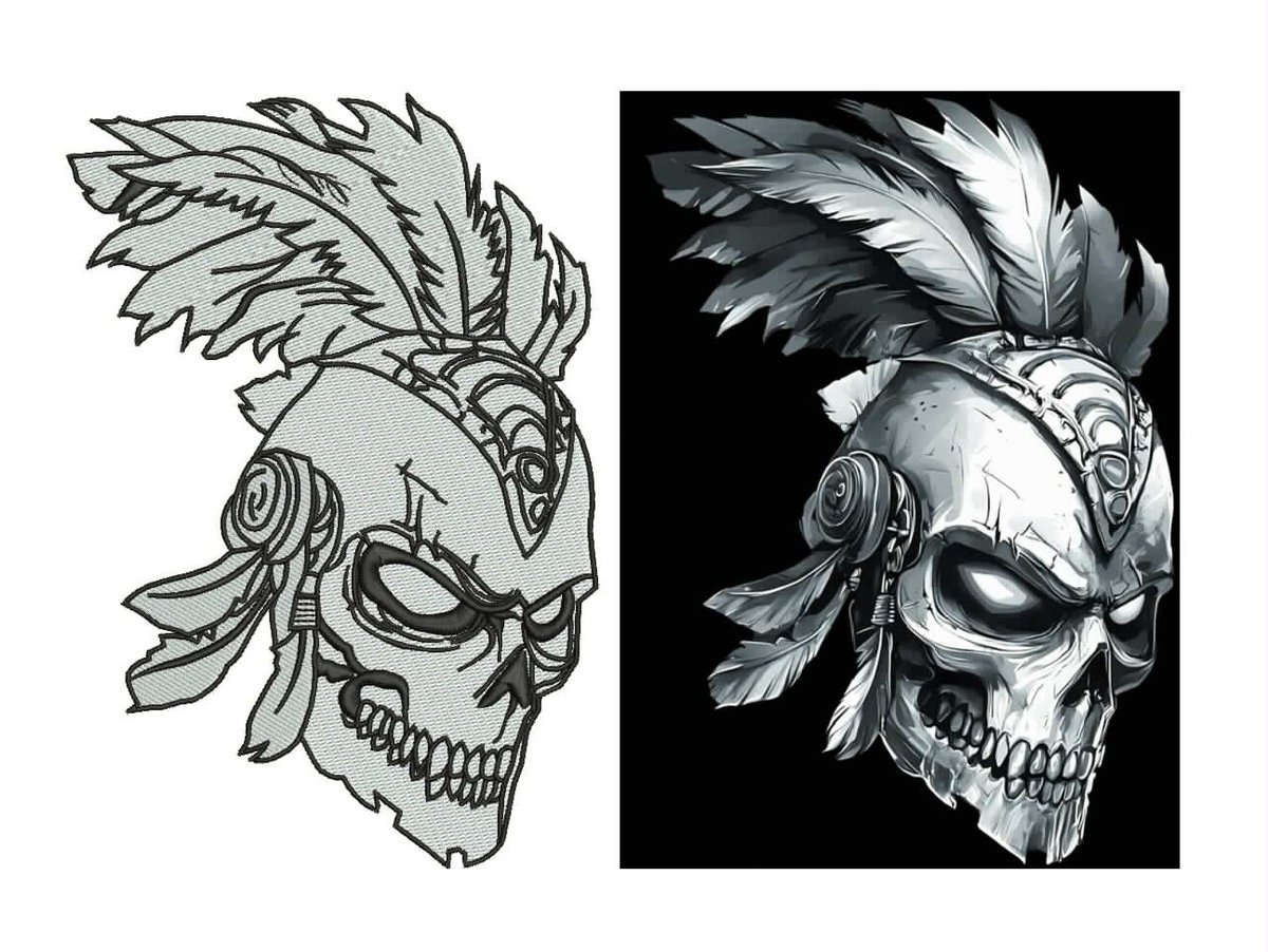 JustDesigner2's tweet photo. Elevate your embroidery with flawless digitizing. From 3D puff & cap logos to left chest, jacket back & custom patches — we digitize it all with precision.
💬 | Message us now to get your designs digitized perfectly.
#embroidery #custom #apparel #aztec #skull #headgear #warrior https://t.co/SaptdXzLCu