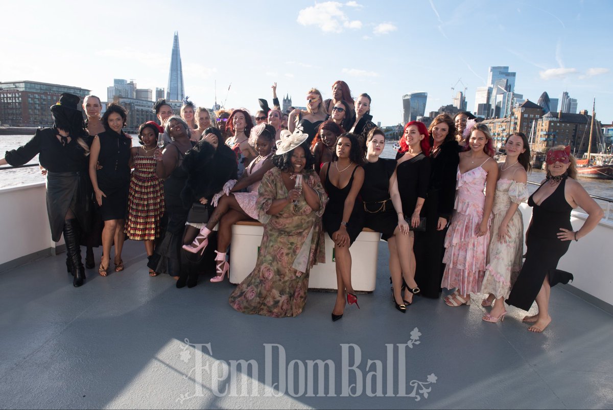 SpanishMajesty's tweet photo. My first @FemdomBall_ has been an absolutely incredible experience.

It all started with the Femdom Ball High Tea Cruise, which was such a wonderful surprise, as @rebecalady and I were gifted tickets by @SoFlContessa and @mistress_darren, who unfortunately couldn’t make it. We met and reunited with so many amazing Dommes in a luxurious setting on the Thames, enjoying a delicious afternoon tea with a performance included! 🛳️

Then came the famous Femdom Ball Gala, and it was even better than I could have imagined! Wonderful Women, beautiful dresses, amazing performances, and an overall unforgettable experience 🔥

I had the pleasure of attending the event with @misskimrub and @rebecalady, and sitting next to @mistresstess1, whom I deeply admire 🫶🏻

I also finally got to meet @Madamecaramel, an extraordinary host and an incredible Woman 🌹

A huge thank you to everyone who has been part of this experience and made it so incredibly special. I feel incredibly lucky to have experienced my first Femdom Ball surrounded by such wonderful Women ❤️

I’ll be sharing more pictures, as these are only a few. But no picture could ever truly reflect the amazing trip I’ve had, because some experiences are simply something you have to feel 🥂

Most of the pics were taken by @JoannaArmstro18 ✨