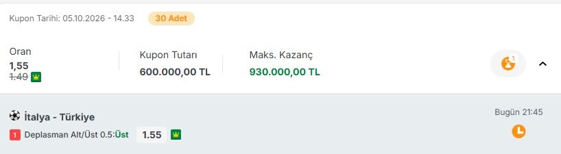 kazananman1's tweet photo. TÜRKİYE GOL ATARSA 330.000₺ KAZANIYORUM 30.000₺’si sizindir ( yarın açıklarım ) https://t.co/4Dtv7M9WOV
