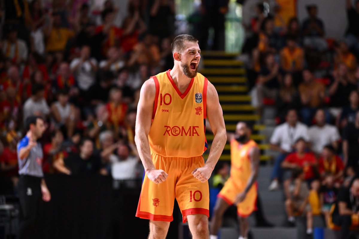 GeorgeKillebrew's tweet photo. Excited to be on the ground with @official_bcroma in Rome with the club, fans and community! Great to experience the team in action alongside BC Roma Honorary President Valerio Bianchini and Aldo Vanoli, former owner of Vanoli Cremona.
Pumped for what’s ahead! #BCRoma 🇮🇹 🏀 https://t.co/Zm9dAGBt3N