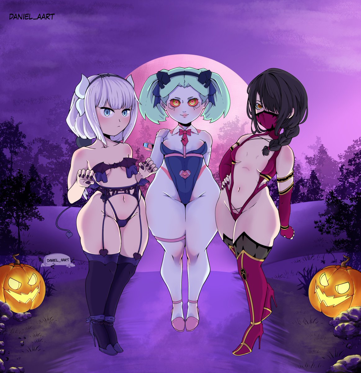 daniel_aart3's tweet photo. Happy halloween 🎃 

#nayuta #chainsawman
#kannakamui
#rebecca https://t.co/m8I4RyjKJ1