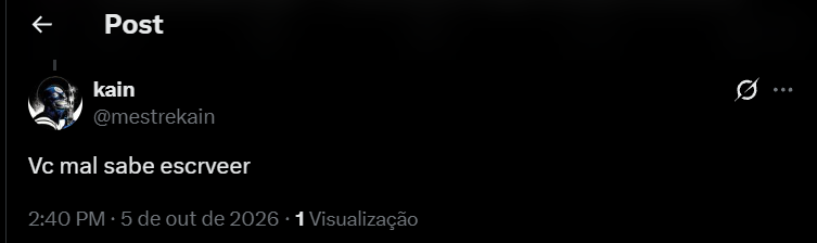Andre_08Alves's tweet photo. @mestrekain @Brunnosarttori @MateusJS95 @DudaCampopiano @ErikakHilton Porra..kkkkkkkkkkk  "Escrever" amigo "Escrever" https://t.co/Wab8WXE08y