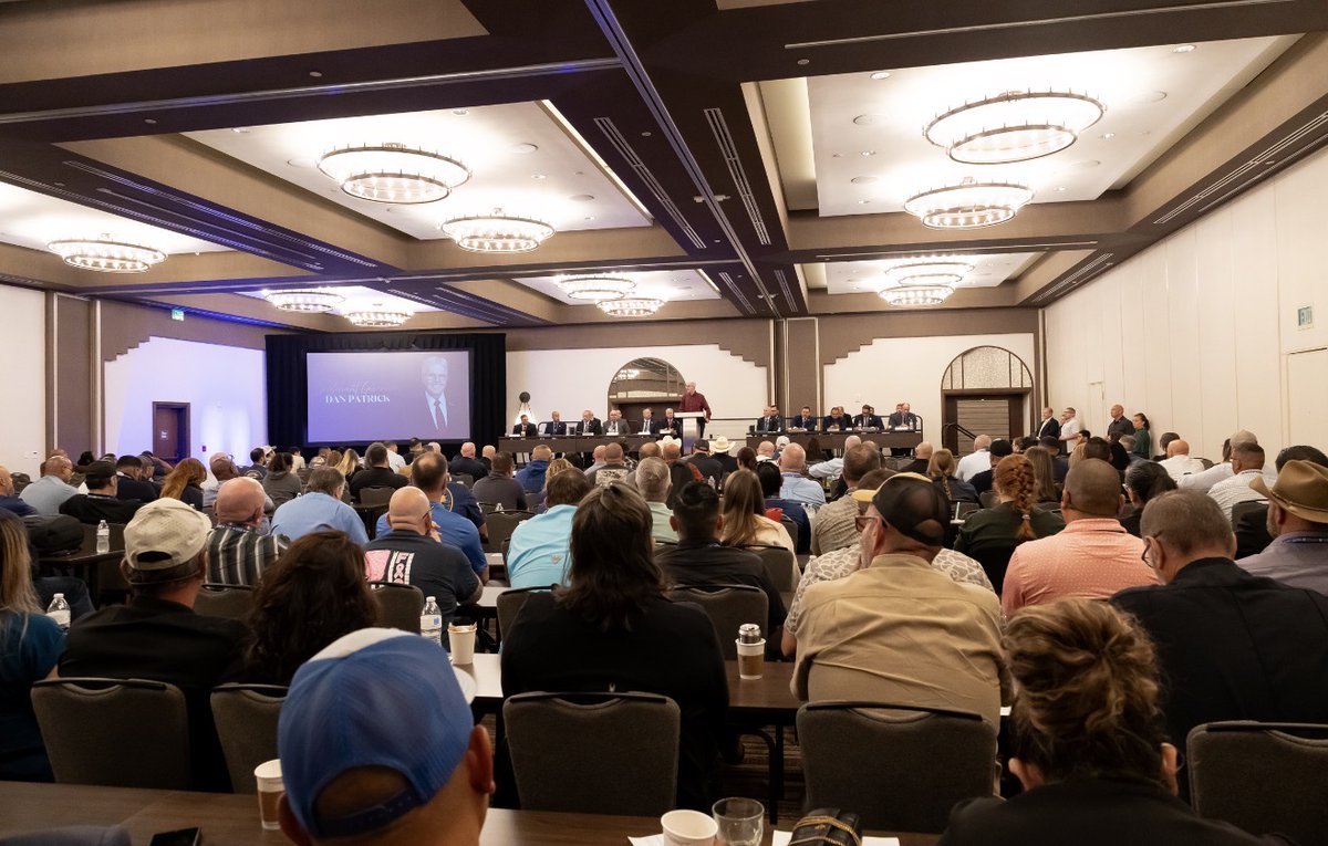 DanPatrick's tweet photo. Proud to join Texas law enforcement leaders at the 50th annual @CLEAT Convention this weekend.

I always stand with the men and women who put their lives on the line to keep our communities safe. https://t.co/dfnkKyJSeu