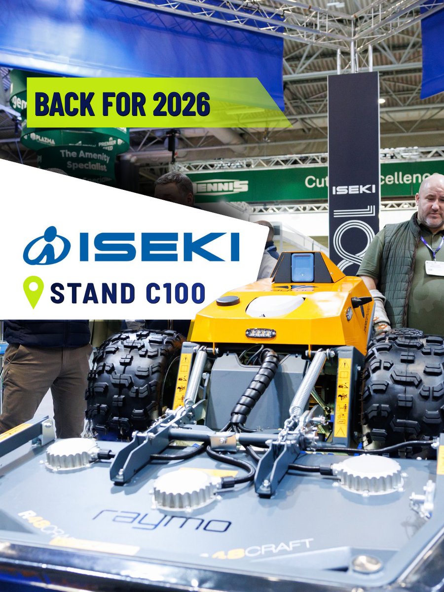 SALTEX_show's tweet photo. Who’s on your must-see list?

From Dennis and SISIS to ISEKI and Kubota, meet the teams, explore the latest machinery and solutions, and compare what’s on offer for the season ahead.

And they’re far from the only ones returning... Register free 👉 https://t.co/31RydtrlRt https://t.co/0yTHv79jOB