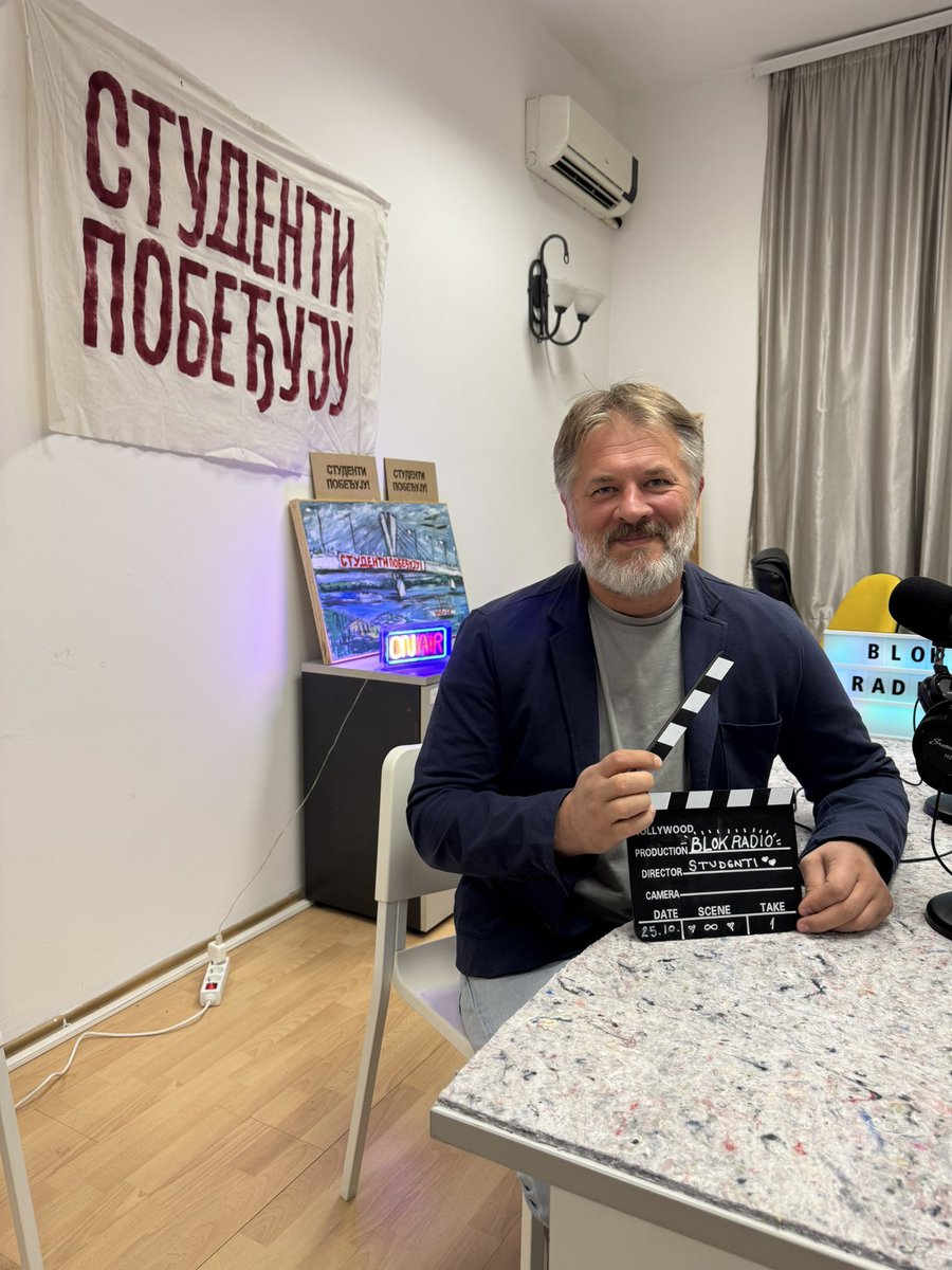 blok_radio's tweet photo. 🎙️Uskoro sa nama Boris @deus_exmahina ,  volonter kampanje vrata do vrata https://t.co/6g2PYXXLea