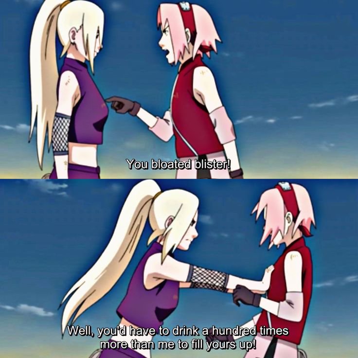 daneilonyx's tweet photo. Ino was so petty 😂 https://t.co/DjUlkwqhlz