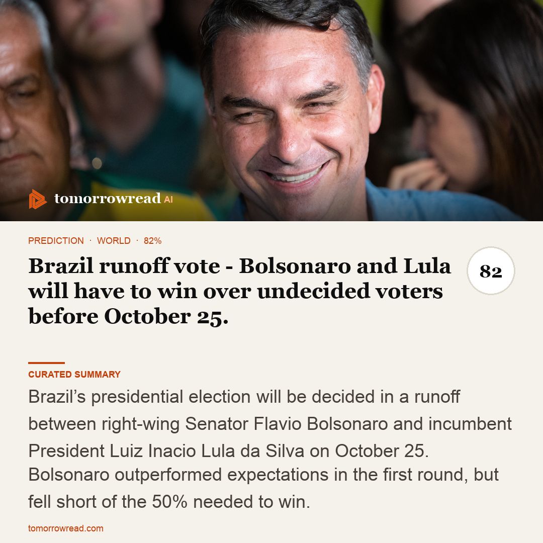 tomorrowread's tweet photo. Yemen’s Saudi-backed counteroffensive raises stakes for Red Sea shipping and oil. UAE says a flydubai co-pilot tried to hijack a flight and attack Tel Aviv; Brazil heads to an Oct. 25 runoff.

https://t.co/ixzxh9KHch

#TomorrowRead #AI #WorldNews #Foresight #News https://t.co/O1QOz3avBC