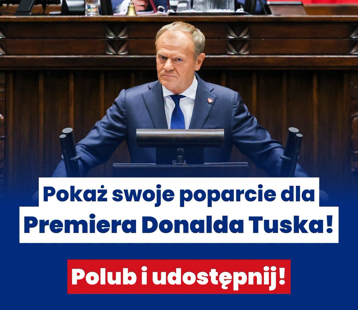 lachelndteufel's tweet photo. Pokażmy Panu Premierowi Donaldowi Tuskowi nasze wsparcie!
POLUB I UDOSTĘPNIJ! https://t.co/R10CYx95Hr