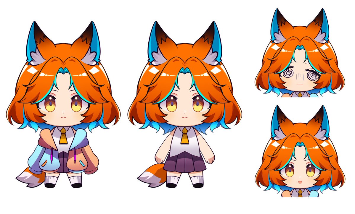 HnySoda_'s tweet photo. Hello~ 
I accept l2d chibi model illustration for $250
You will get a file with separated layers
Note* this does not come with rigging! Only the model.

If you are interested please DM me for more details! https://t.co/it5xvXQLO5