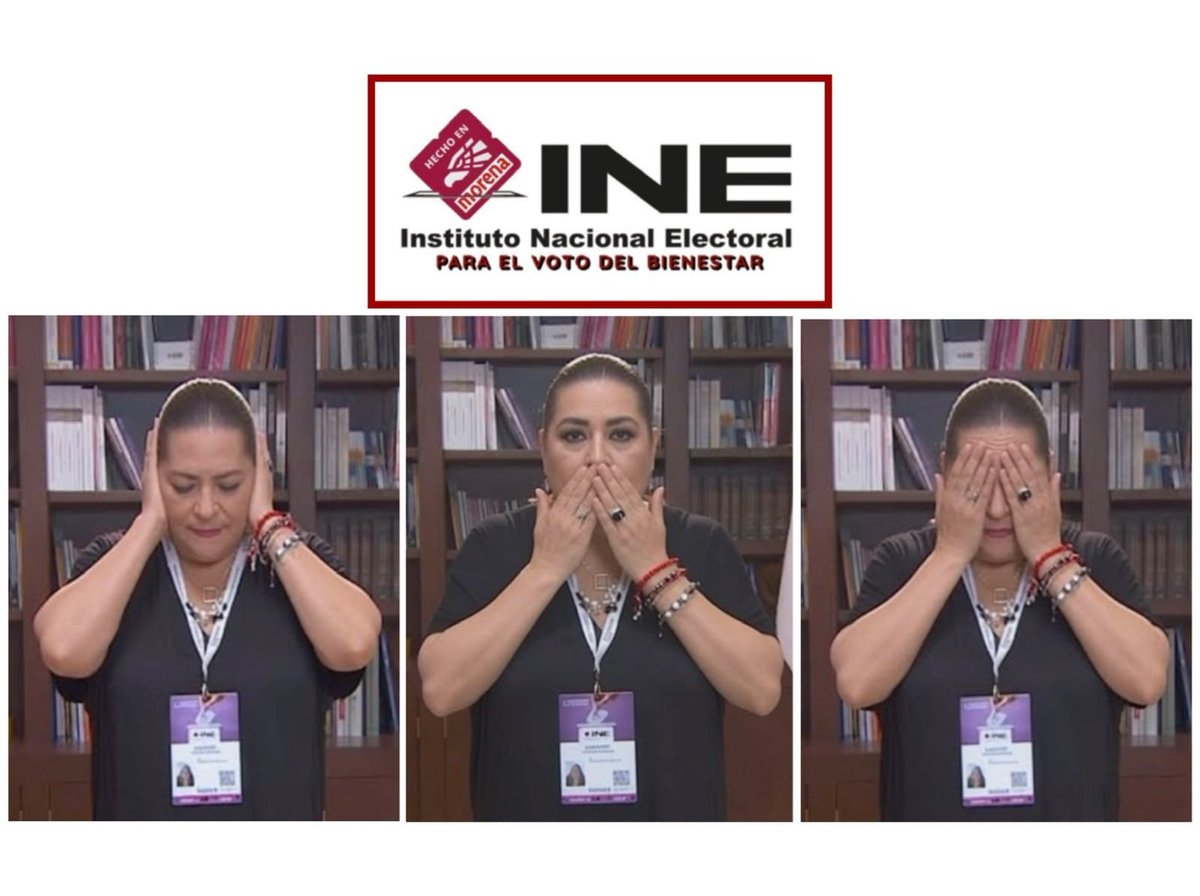 JACrespo1's tweet photo. Morena inició hace meses una ilegal campaña adelantada, disfrazada de una coordinación para la defensa de la (narco) soberanía. 

    Pero dos neuronas bastaban para saber que los coordinadores serían sus candidatos. 

El verdadero responsable es el INE, que fingió demencia. https://t.co/dzWt0kO8TT