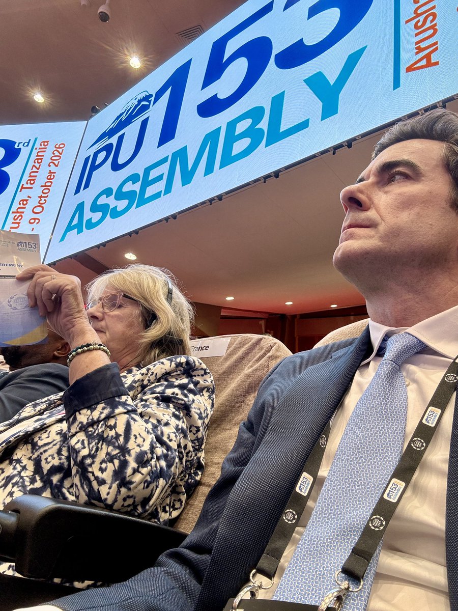 jeangene_vilmer's tweet photo. Since 1889, the Inter-Parliamentary Union has connected parliaments worldwide to advance dialogue, peace and democracy. This week, for the first time, an IPU Assembly is taking place in Tanzania 🇹🇿, home of IPU President Dr Tulia Ackson. #IPU153 https://t.co/zvVTMVCWGF