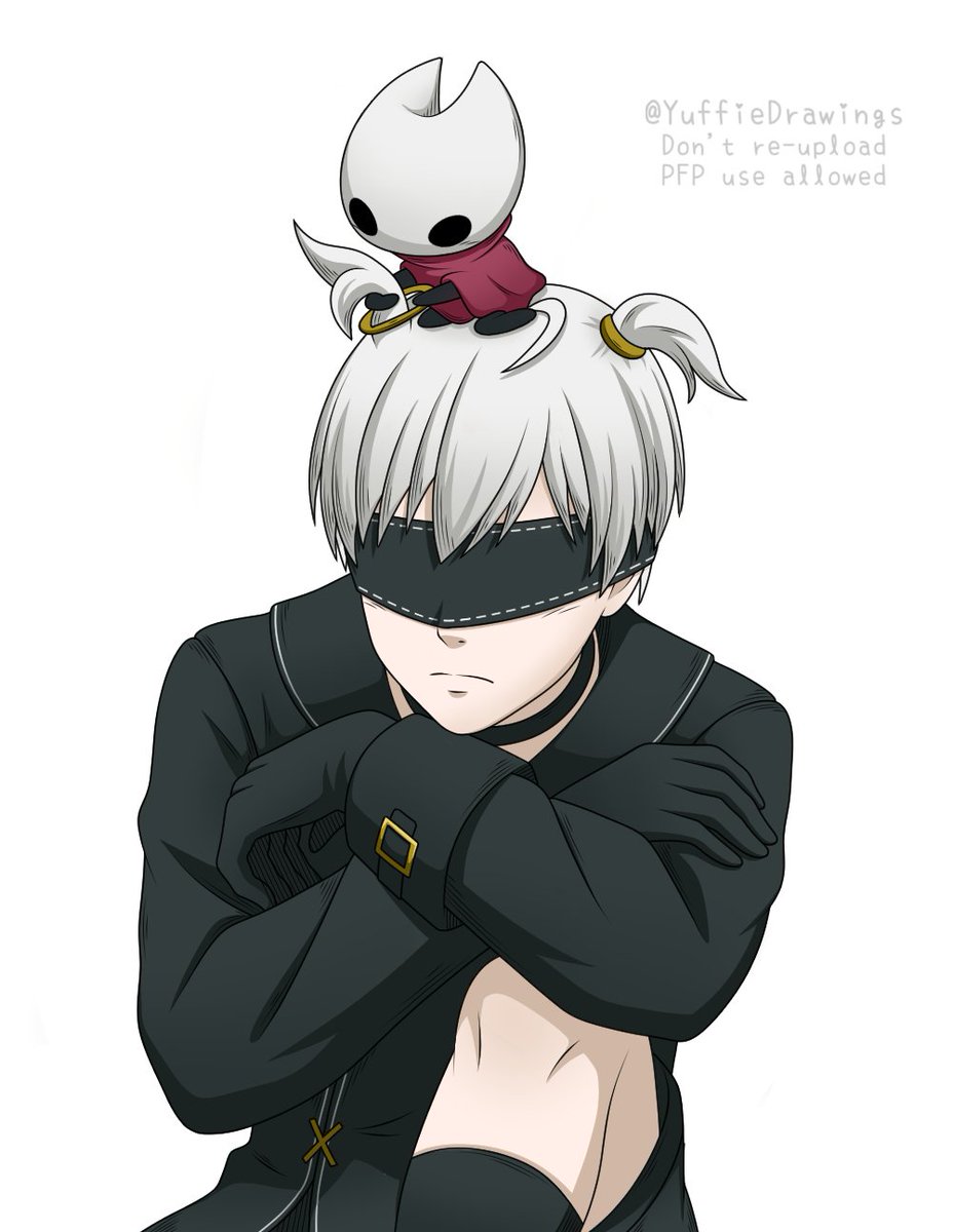 YuffieDrawings's tweet photo. Where 9S sees a break, Hornet sees an opportunity.

#NieRAutomata #HollowKnight https://t.co/gVuDAZkmZg