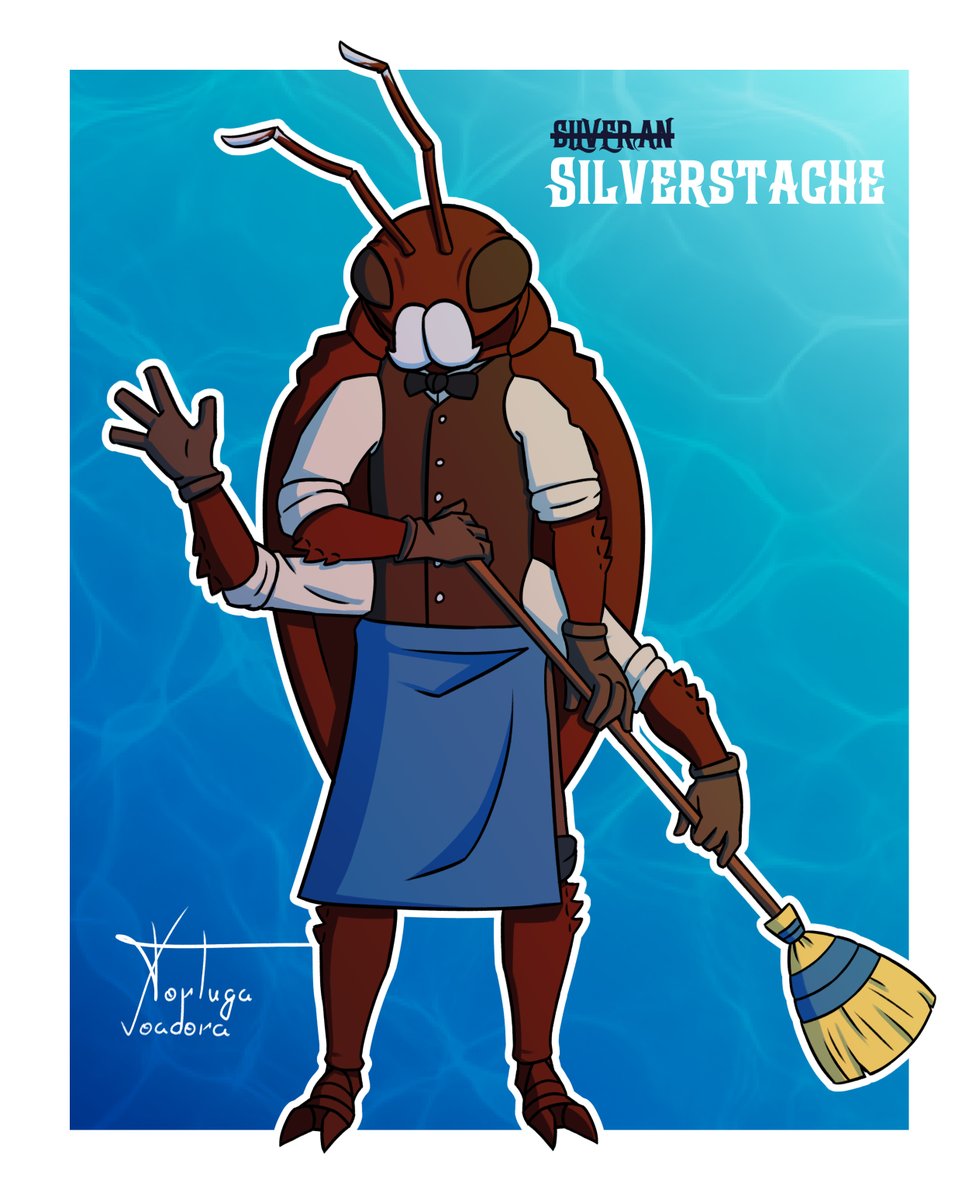 tortugavoadora's tweet photo. #innktober2026 Day 5: Blorbos | Silverstache

#TheWanderinginn #fanart https://t.co/OyEi41ue00