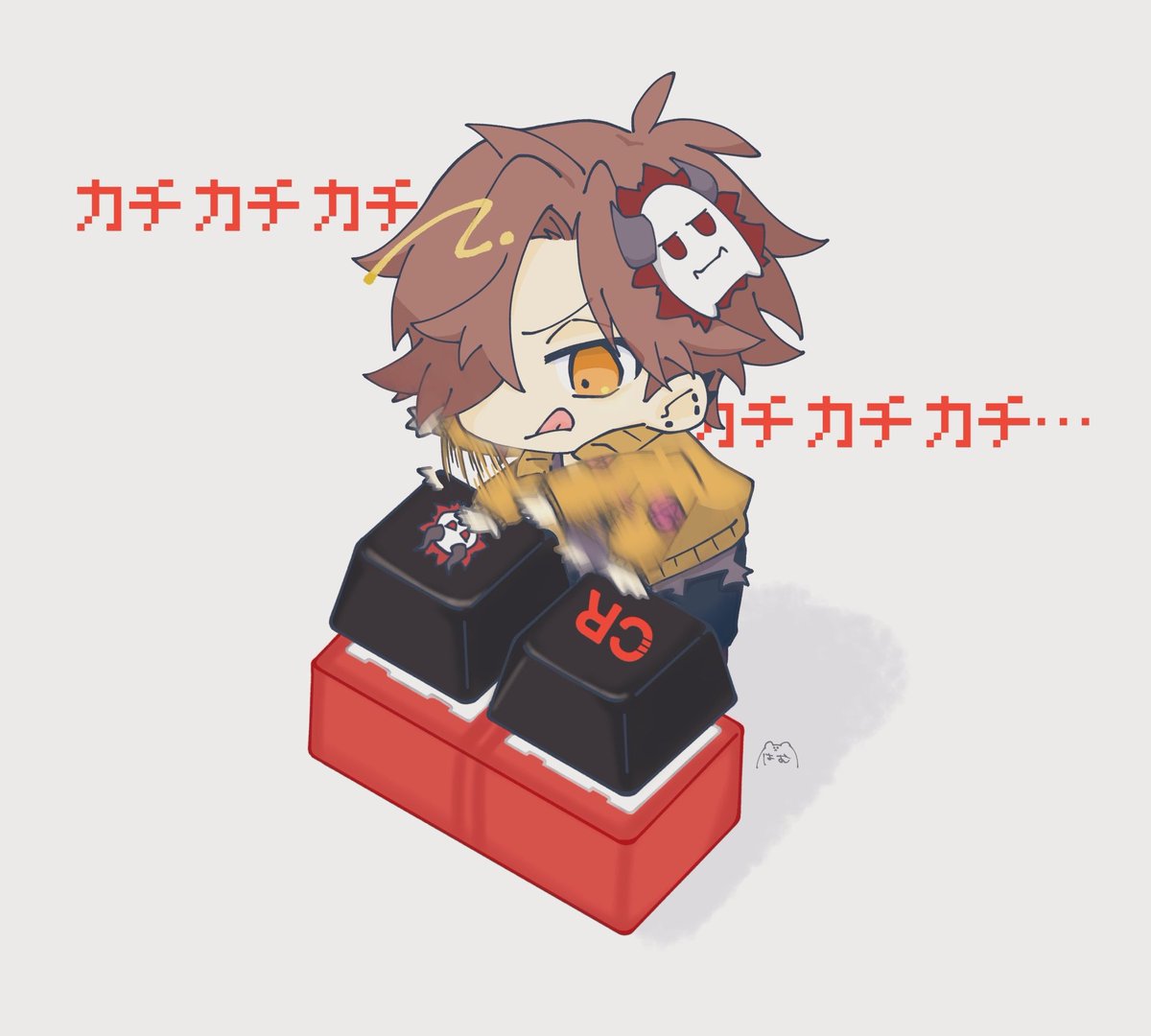 ham_marshmallow's tweet photo. 連打がめちゃくちゃ早そう🤔 https://t.co/yaw69L5KOW