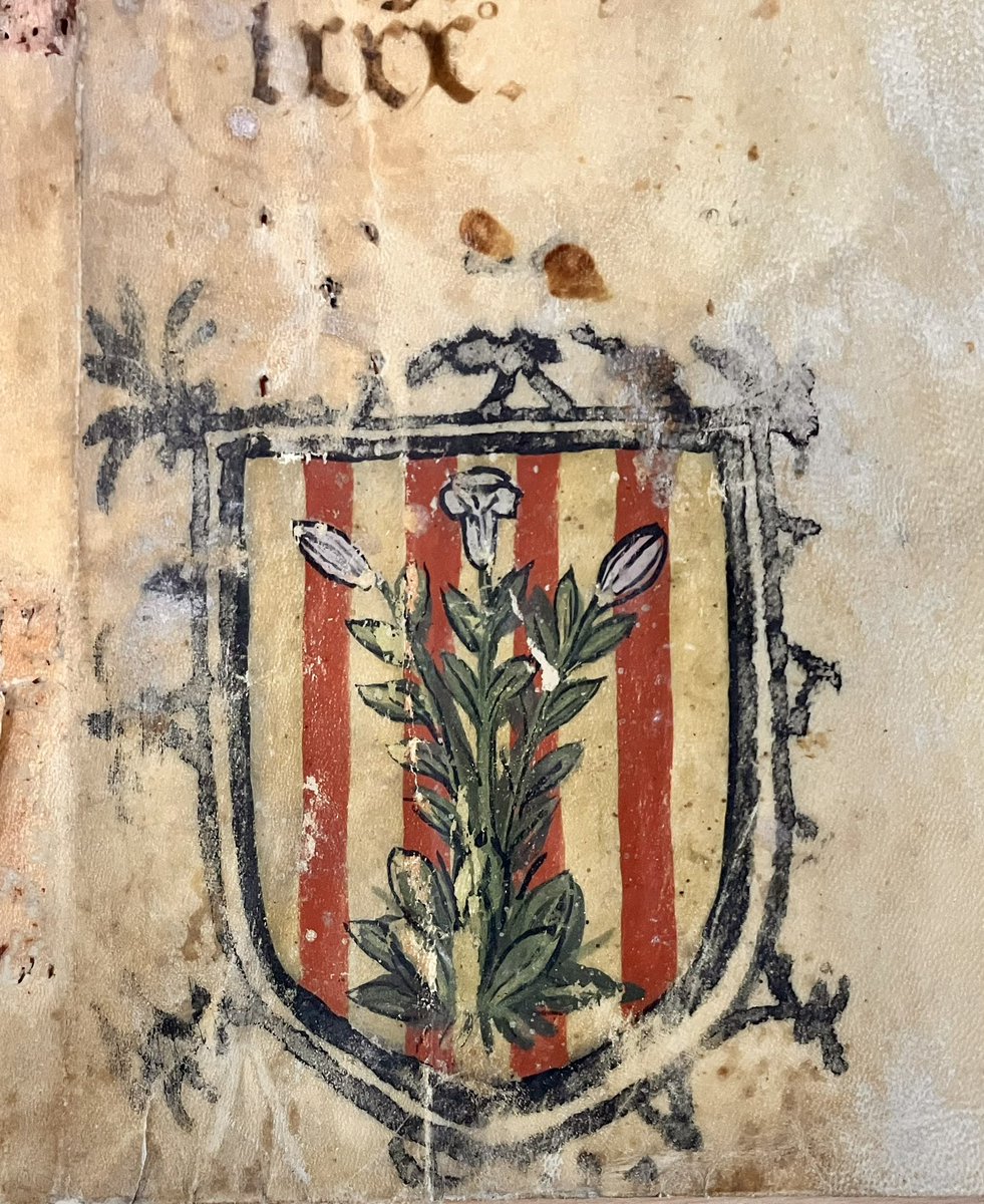 joallorc's tweet photo. Un lliri amb tres flors proclama net i clar que Llíria no pertany a cap senyor feudal.

✍️ 1480 https://t.co/4iqozg9RNj